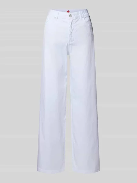 Jeansy z 5 Buena Vista białe