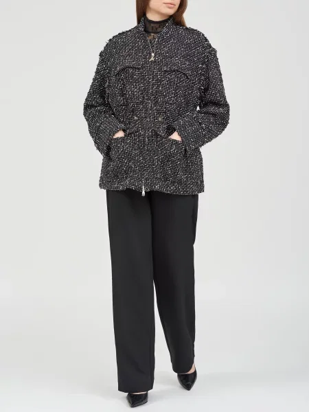 Пальто Patrizia Pepe чорне