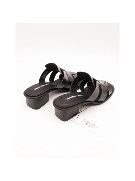 Papuci Calvin Klein Jeans negru