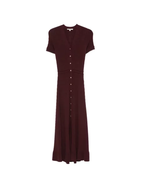 Rochie maxi Maje tricotate roșu