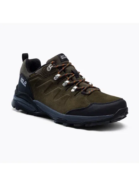 Olcsóbban. Jack Wolfskin férfi Refugio Texapore Low túrabakancs zöld/fekete Méret: 46 EU fekete