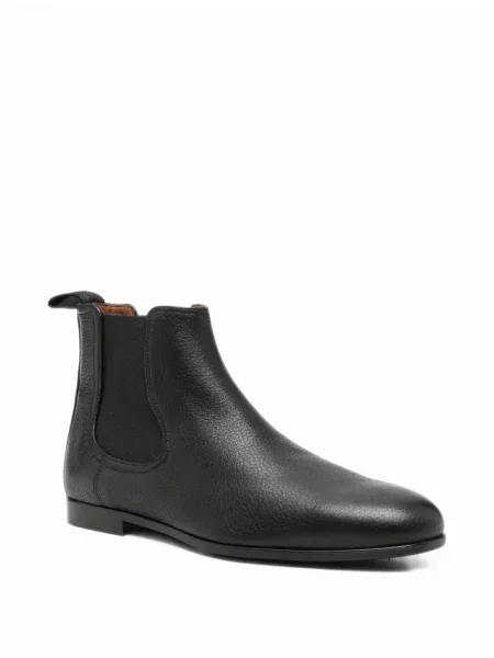 Botine chelsea Ferragamo din piele negru