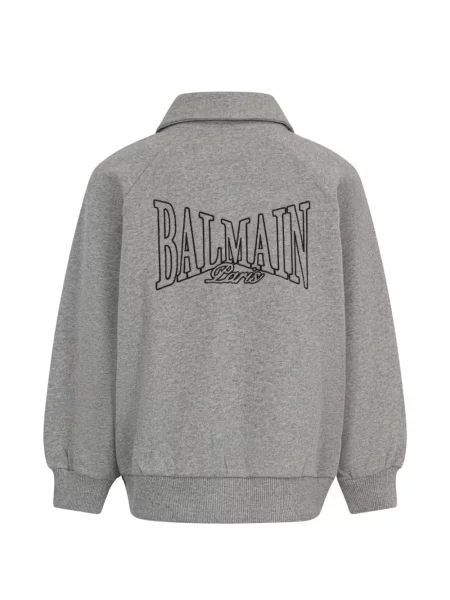 Kurtka bomber dziecięcy Balmain szary