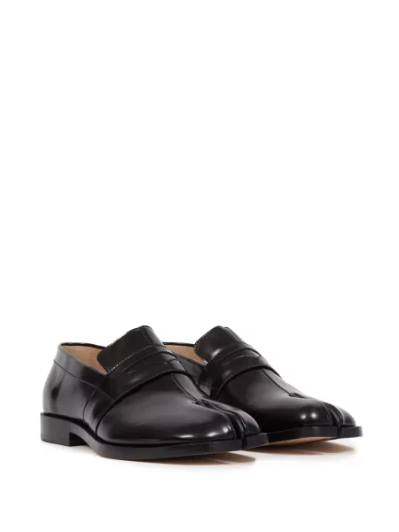 Pantofi loafer Maison Margiela din piele negru