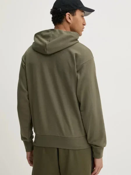 Adidas Pulóver Essentials Big Logo Khaki zöld
