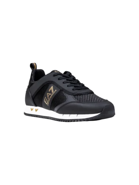 Tenisky Emporio Armani Ea7 se síťovinou černé