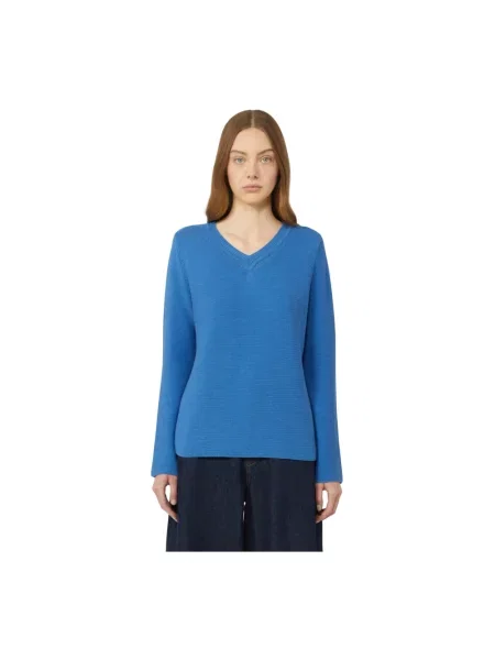 Sweter Weekend Max Mara niebieski