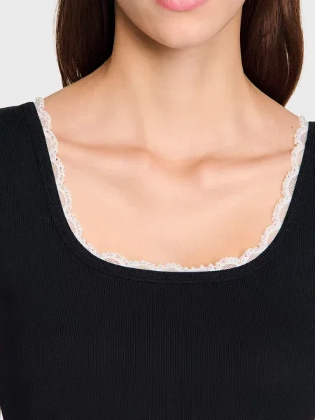 Майка Sandro чорна