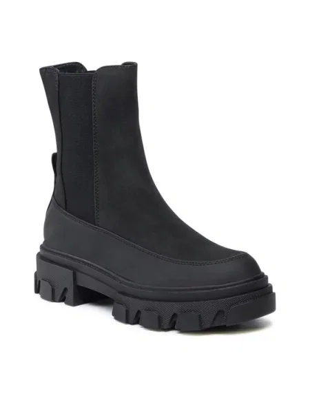 Štibletai ONLY Shoes Chunky Boots Black juoda