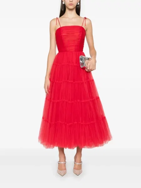 Rochie maxi Ana Radu de costum roșu