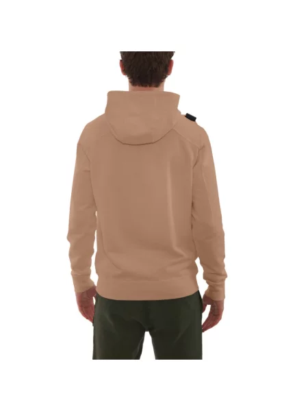 Bluza z kapturem Ma.strum brązowa