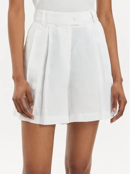 Pantaloni scurți Sisley alb