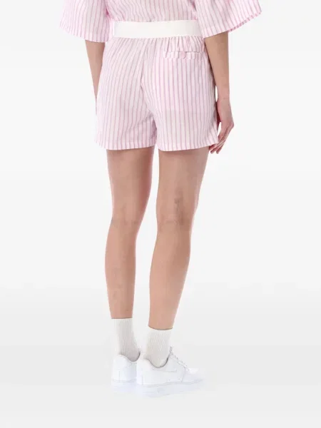 Pantaloni scurți Nike cu imagine din poplin negru