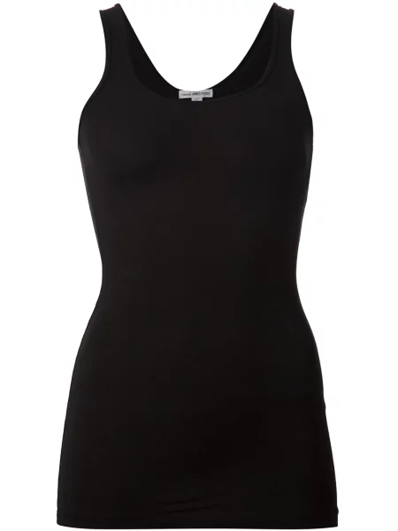 Top James Perse lung negru