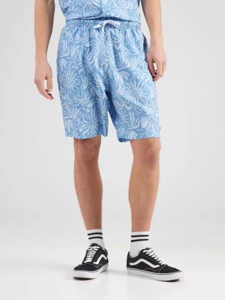 ELLESSE Pantaloni SCORCHANO albastru deschis alb