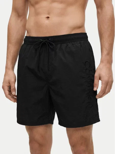 Calvin Klein Swimwear Plavecké šortky čierna