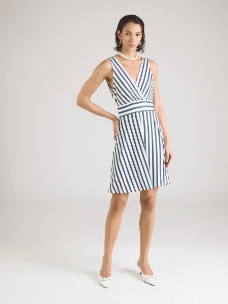 ABOUT YOU Rochie Shannon albastru alb