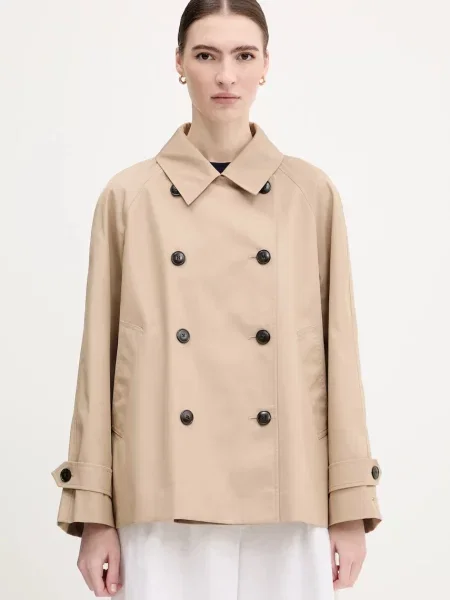 Plašč Tommy Hilfiger bež