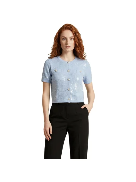 Kardigan Morgan De Toi modrý