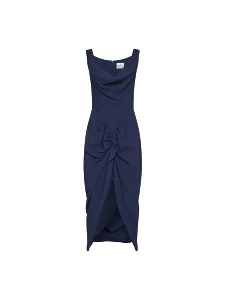 Sukienka midi Vivienne Westwood niebieska