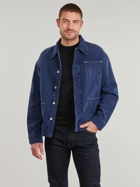 Džínsová bunda Tommy Jeans modrá