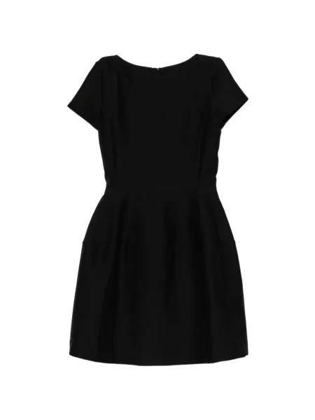 Rochie mini Jnby cu decolteu barcă negru