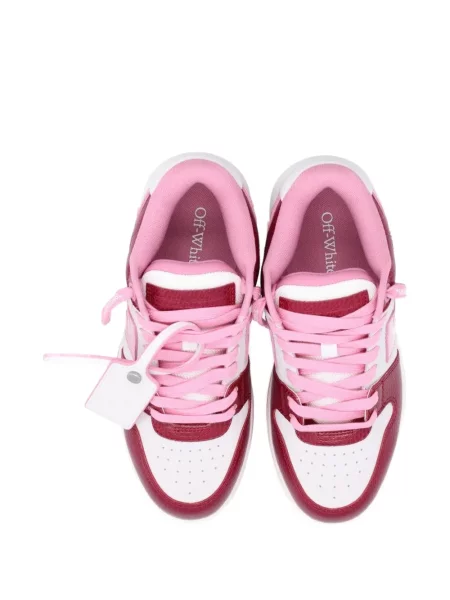 Sneakerși Off-white business alb