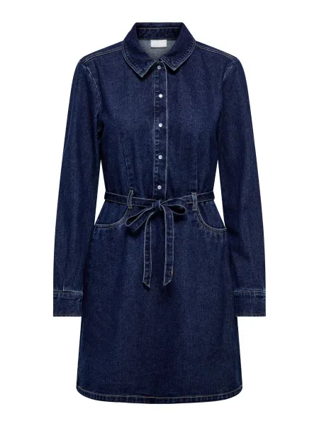 JDY Haljina JDYDIANA traper plavi