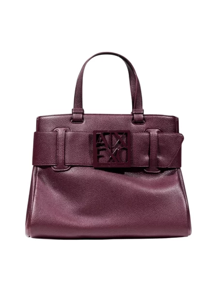 Torba podróżna Armani Exchange czerwona