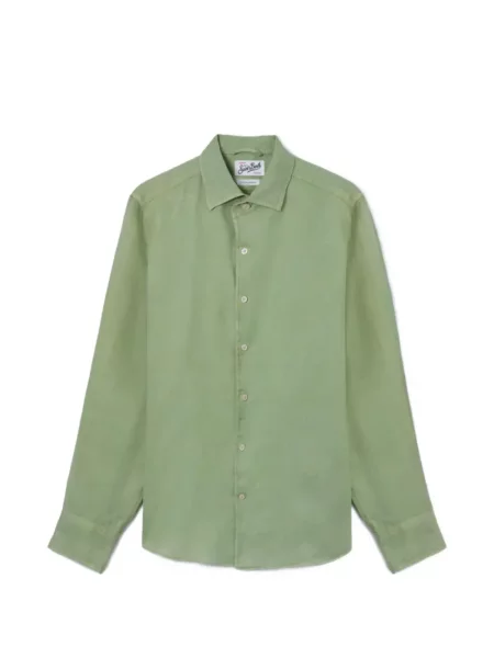 Ленена риза Mc2 Saint Barth зелено