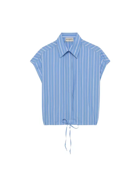 Koszula w paski Roy Rogers w paski niebieska