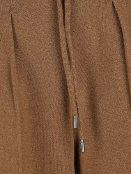 Pantaloni Max Mara cu cordon maro