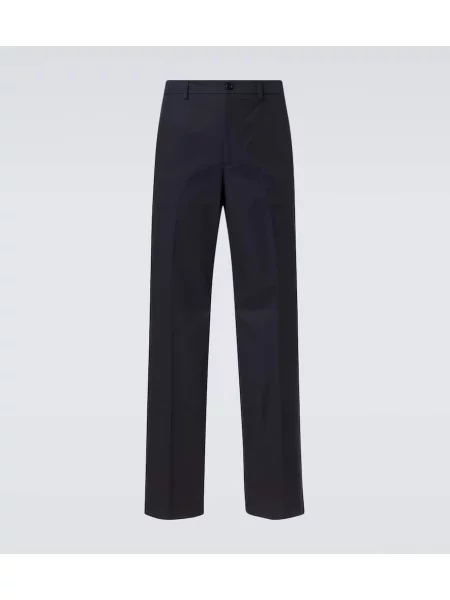 Spodnie Gucci z twillu czarne