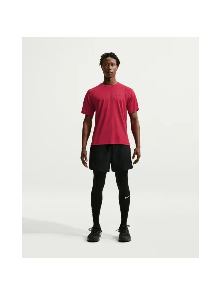 Koszulka z krótkim rękawem Nike Flex Dri-FIT czerwono S czarna