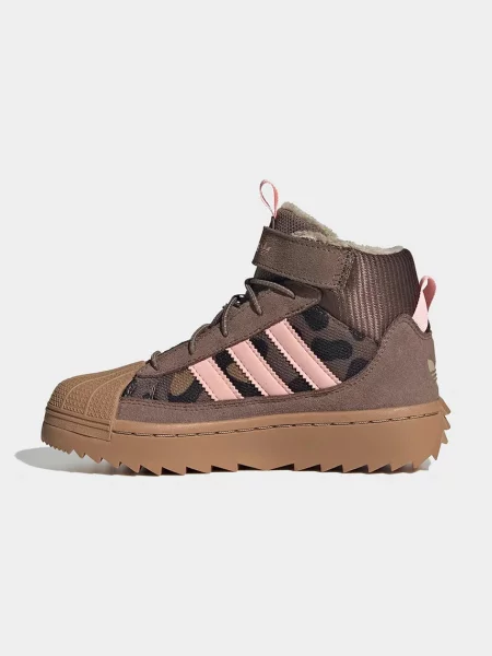 Adidas Originals обувки зимни обувки за деца EARSTR/GLOPNK/CBLACK розово