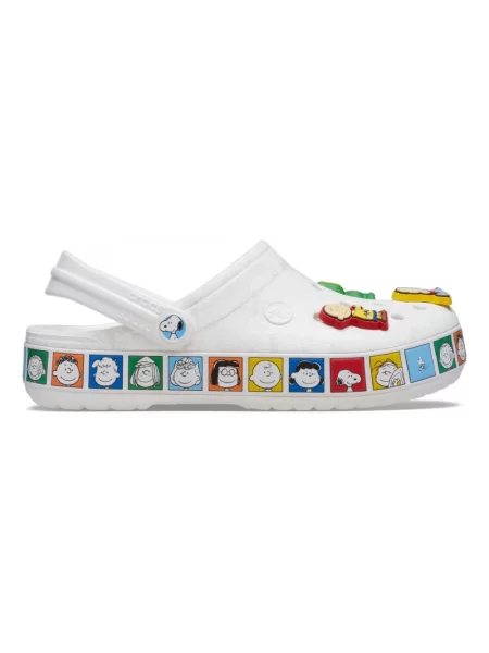 Klapki Crocs białe