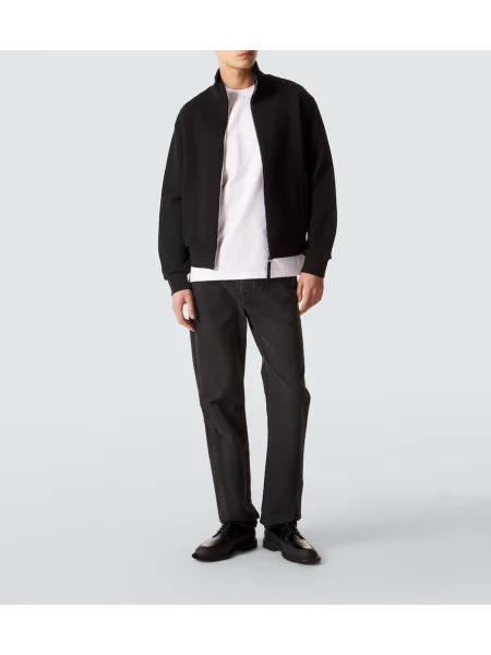 Jeansy straight leg Givenchy czarne