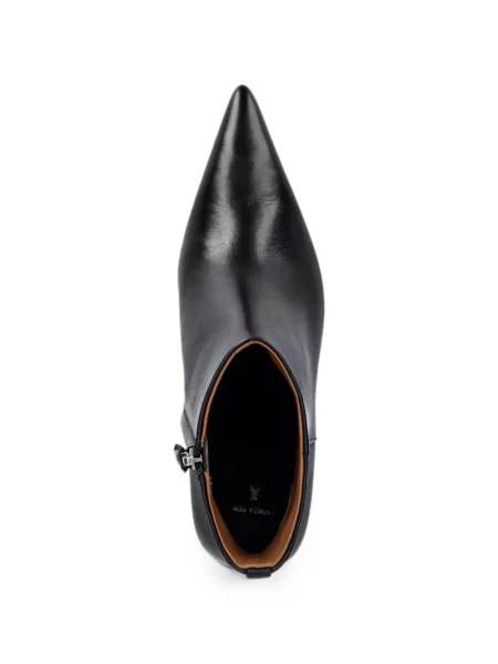 Cizme scurte Patrizia Pepe din piele negru