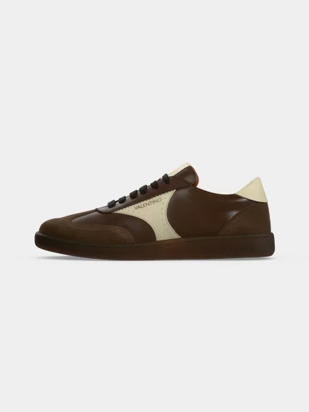 Valentino Shoes Nizke superge RADIUS ecru / konjak / temno rjava