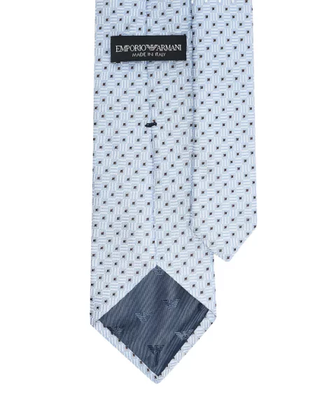 Cravată Emporio Armani albastru
