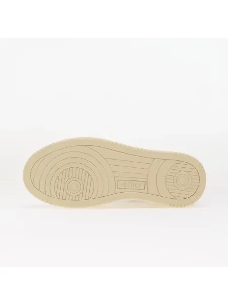 Pantofi Autry din piele de căprioară alb
