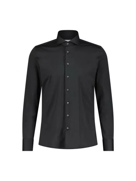 Koszula Fakts ze stretchu czarna