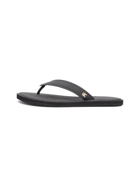 TOMMY HILFIGER Flip-flops negru