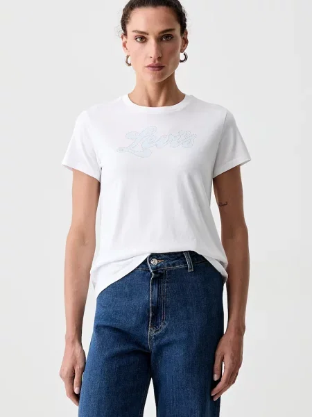 Levi's oversize tričko THE PERFECT TEE bílé