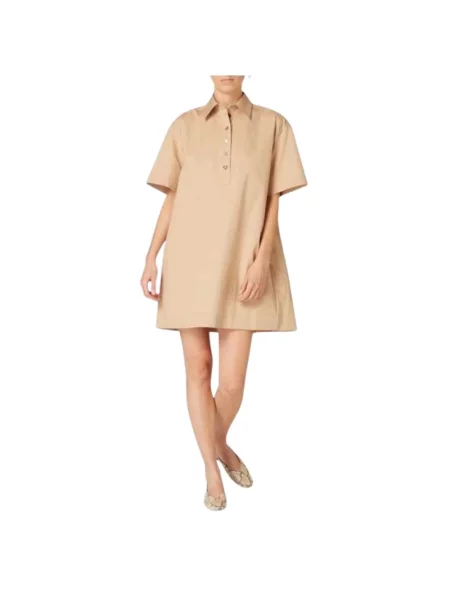 Sukienka koszulowa Paul Smith beżowa
