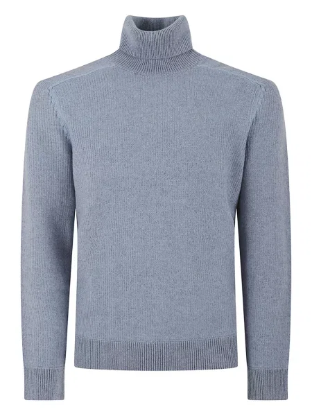 Sweter Zegna niebieski