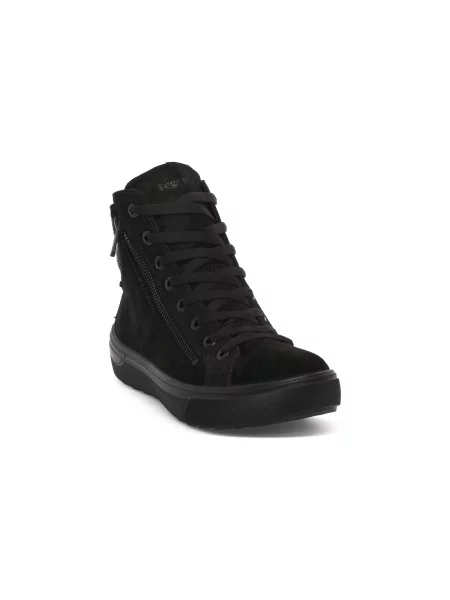 Pantofi Legero din velur negru