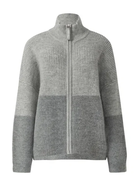 COMMA Pletena jopa / pegasto siva