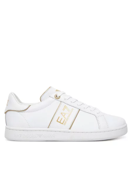 Sneakersy Emporio Armani białe