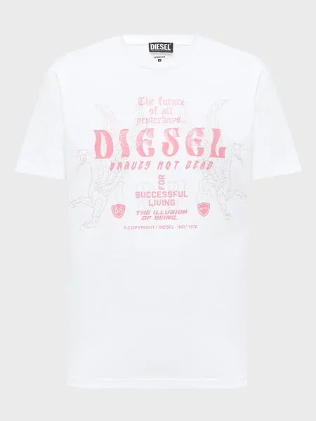 Футболка Diesel белая